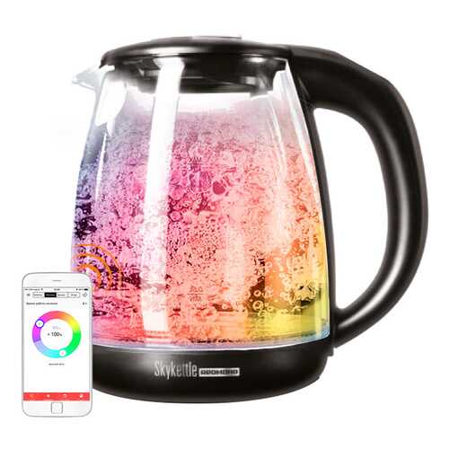 Умный чайник-светильник Redmond SkyKettle G210S Black в Фианит-Ломбард