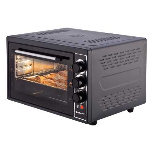 Мини-печь Kraft KF-MO 3802 KBL Black в Фианит-Ломбард