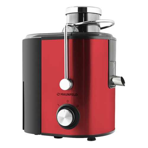 Соковыжималка центробежная MAUNFELD MJE.850CH red/black в Фианит-Ломбард