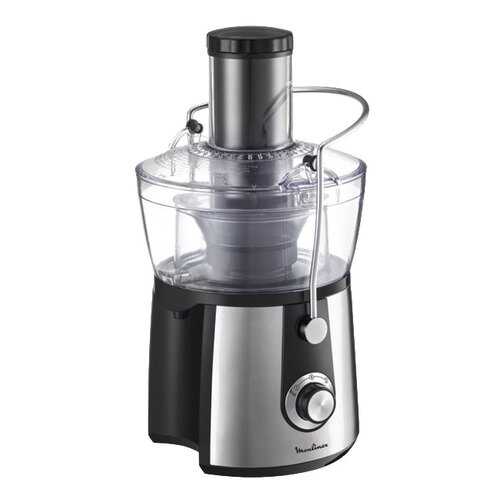 Соковыжималка центробежная Moulinex JU550D10 black/silver в Фианит-Ломбард