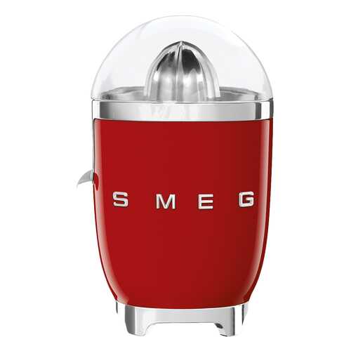 Соковыжималка для цитрусовых Smeg CJF01RDEU red/silver в Фианит-Ломбард