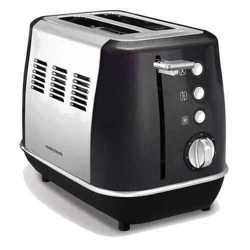 Тостер Morphy Richards 224405 Silver/Black в Фианит-Ломбард