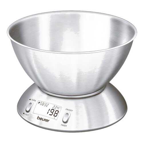 Весы кухонные Beurer KS 54 Silver в Фианит-Ломбард