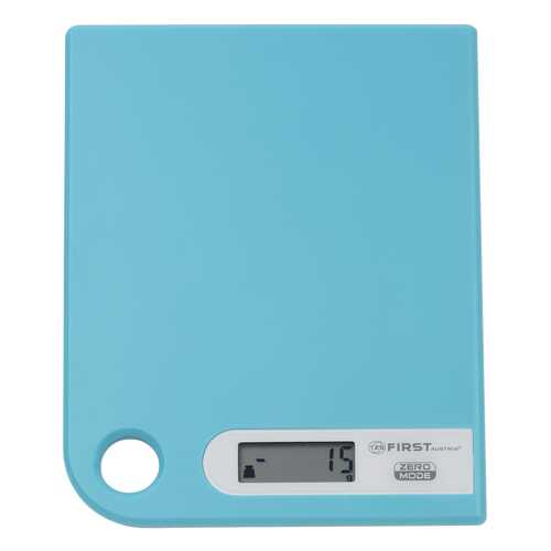 Весы кухонные First FA-6401-1 Blue в Фианит-Ломбард