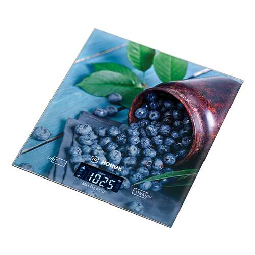 Весы кухонные Hottek HT-962-030 Blueberry в Фианит-Ломбард