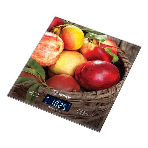 Весы кухонные Hottek HT-962-033 Juicy peach в Фианит-Ломбард