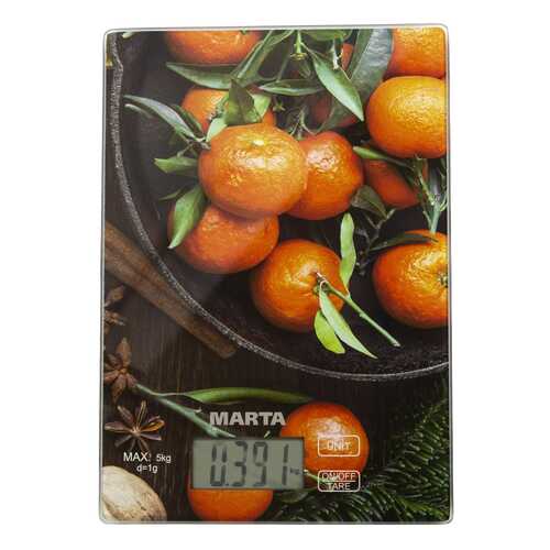 Весы кухонные Marta MT-1636 Tangerines в Фианит-Ломбард