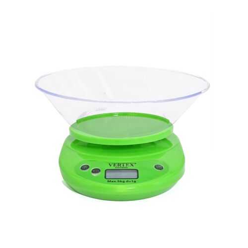 Весы кухонные Vertex TDKVS288-501 Green в Фианит-Ломбард