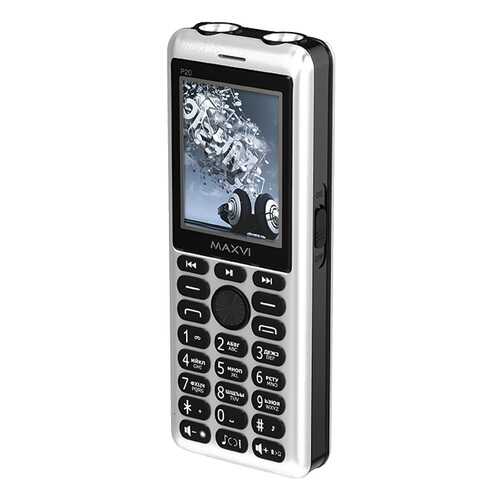 Мобильные телефоны Maxvi P20 (2 SIM) Black/Silver в Фианит-Ломбард