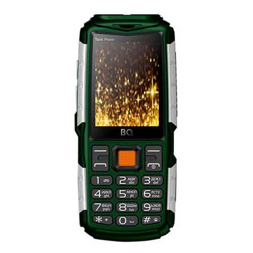 Мобильный телефон BQ 2430 Tank Power Green/Silver в Фианит-Ломбард