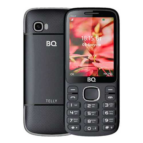 Мобильный телефон BQ 2808 Telly Black/Grey в Фианит-Ломбард