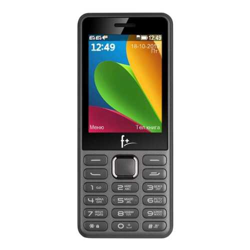 Мобильный телефон F+ S285 Black/Grey в Фианит-Ломбард