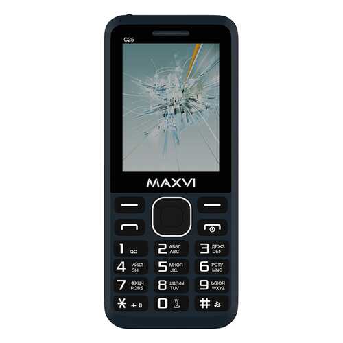 Мобильный телефон Maxvi C25 Blue в Фианит-Ломбард