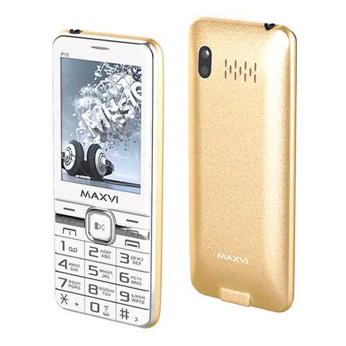 Мобильный телефон Maxvi P15 Wh/Gl в Фианит-Ломбард