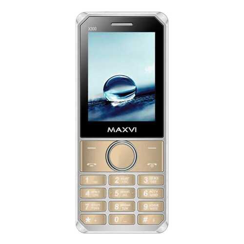 Мобильный телефон Maxvi X300 Gold в Фианит-Ломбард