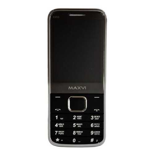 Мобильный телефон Maxvi X850 Black в Фианит-Ломбард