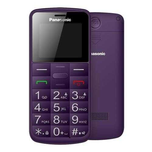 Мобильный телефон Panasonic KX-TU110 RU Violet в Фианит-Ломбард