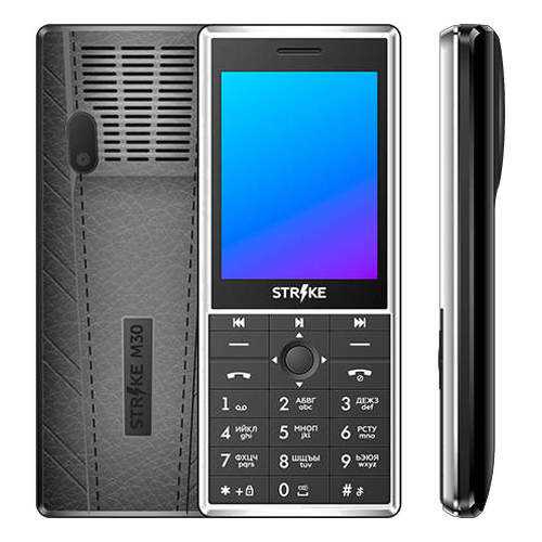Мобильный телефон STRIKE M30 Black в Фианит-Ломбард