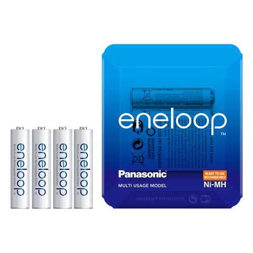 Аккумуляторная батарея Panasonic eneloop BK-4MCCE/4LE 4 шт в Фианит-Ломбард