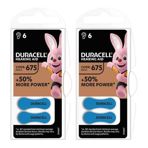 Батарейка Duracell 675 6шт в Фианит-Ломбард