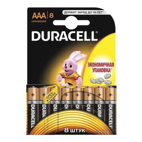 Батарейка Duracell Basic LR03/MN2400 8 шт в Фианит-Ломбард