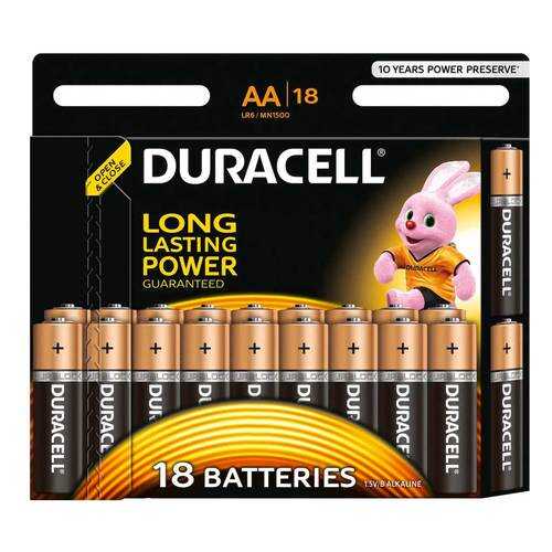 Батарейка Duracell Basic LR6 18 шт в Фианит-Ломбард