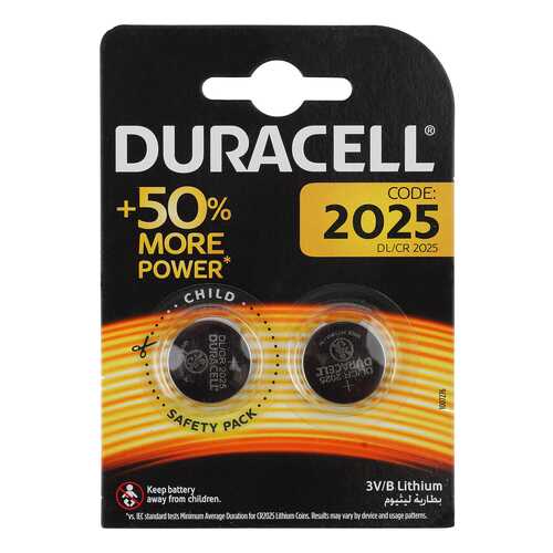 Батарейка Duracell CR2025-2BL 2 шт в Фианит-Ломбард