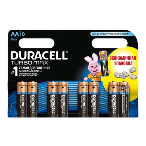 Батарейка Duracell Turbo Max LR6 8 шт в Фианит-Ломбард