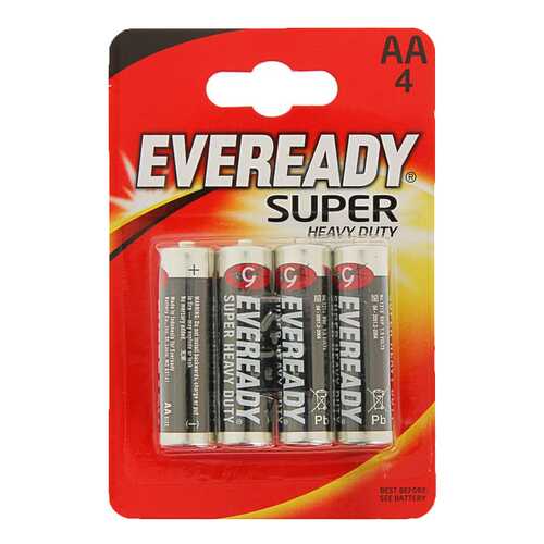 Батарейка Energizer Eveready Super Heavy Duty 4 шт в Фианит-Ломбард