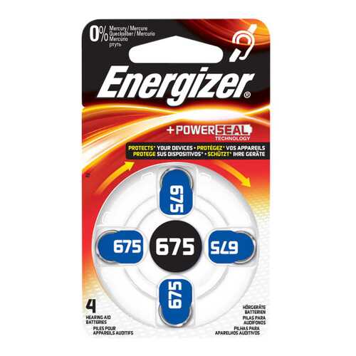 Батарейка Energizer Hearing Zinc Air 675 DP-4 4 шт в Фианит-Ломбард