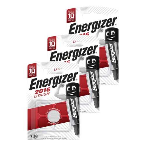 Батарейка Energizer Lithium CR2016 1шт (3 упаковки) в Фианит-Ломбард