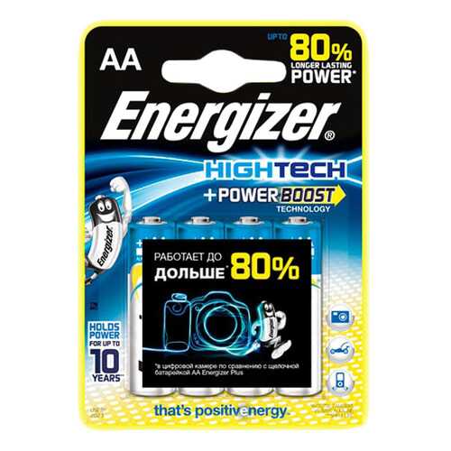 Батарейка Energizer Power Boost High Tech AA-LR06 4 шт в Фианит-Ломбард