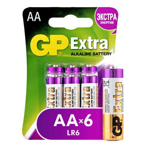 Батарейка GP Batteries Extra AA (15AX) 6 шт в Фианит-Ломбард