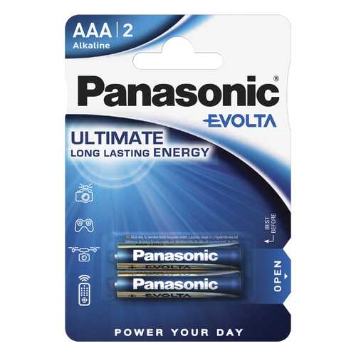 Батарейка Panasonic Evolta 2 шт в Фианит-Ломбард