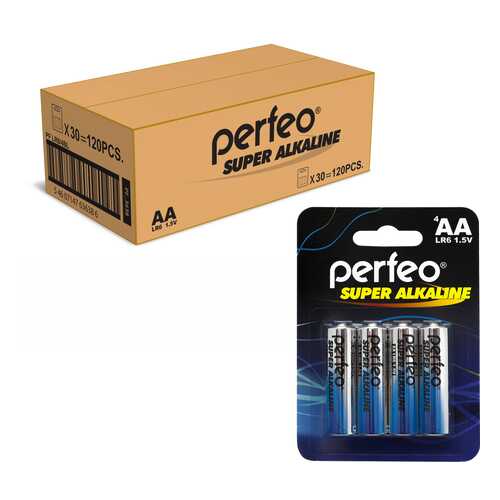 Батарейка Perfeo LR6/4BL Super Alkaline 120 шт в Фианит-Ломбард