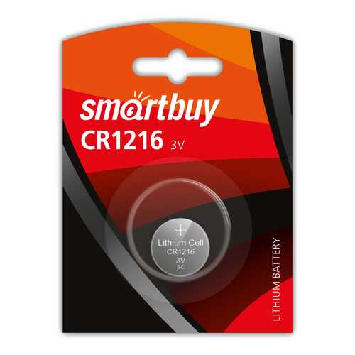 Батарейка SmartBuy CR1216 BL1 1 шт в Фианит-Ломбард