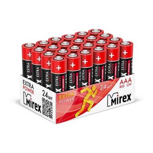 Батарейка солевая Mirex R03/AAА 1,5V 24 шт в Фианит-Ломбард