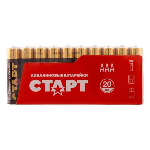 Батарейка СТАРТ LR03-B20 AAA 20 шт в Фианит-Ломбард