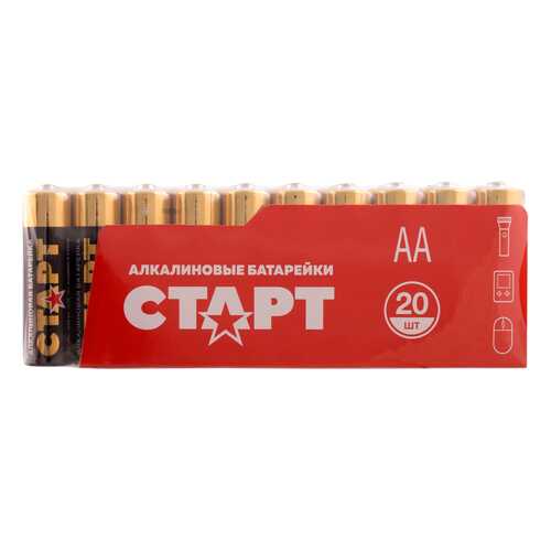 Батарейка СТАРТ LR6-B20 AA 20 шт в Фианит-Ломбард