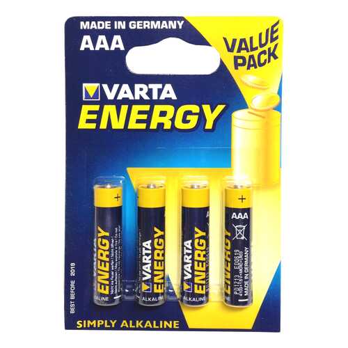 Батарейка Varta Energy LR03-4BL 4 шт в Фианит-Ломбард