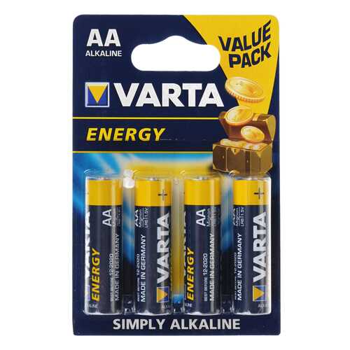 Батарейка Varta Energy LR6-4BL 4 шт в Фианит-Ломбард