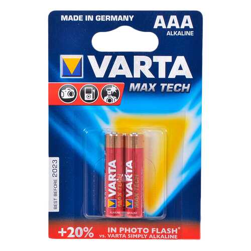 Батарейка Varta MAX Tech LR03-4BL 2 шт в Фианит-Ломбард