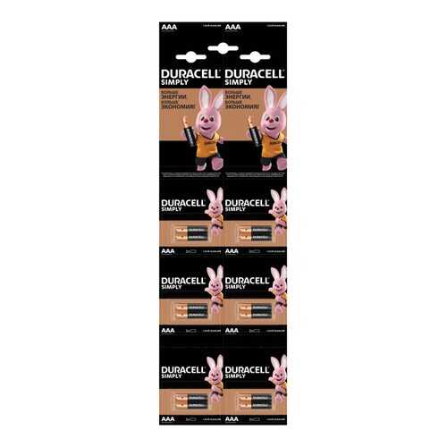 Батарейки Duracell AAA (LR03) 12 шт в Фианит-Ломбард