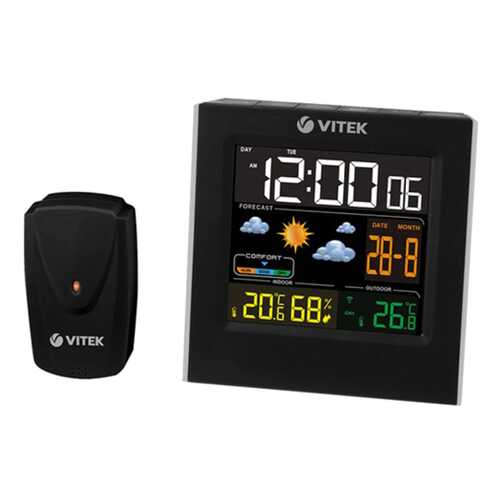 Беспроводная метеостанция Vitek VT-6411 Черный в Фианит-Ломбард