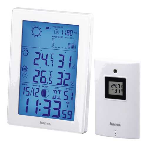 Метеостанция HAMA EWS-3200 White в Фианит-Ломбард