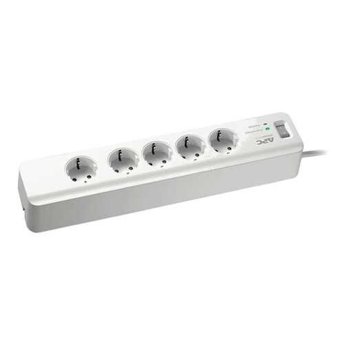 Сетевой фильтр APC PM5-RS, 5 розеток, 1,8 м, White в Фианит-Ломбард