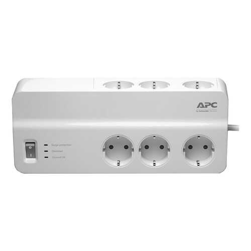Сетевой фильтр APC PM6-RS, 6 розеток, 2 м, White в Фианит-Ломбард