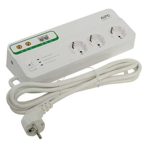 Сетевой фильтр APC PMH63VT-RS, 6 розеток, 3 м, White в Фианит-Ломбард