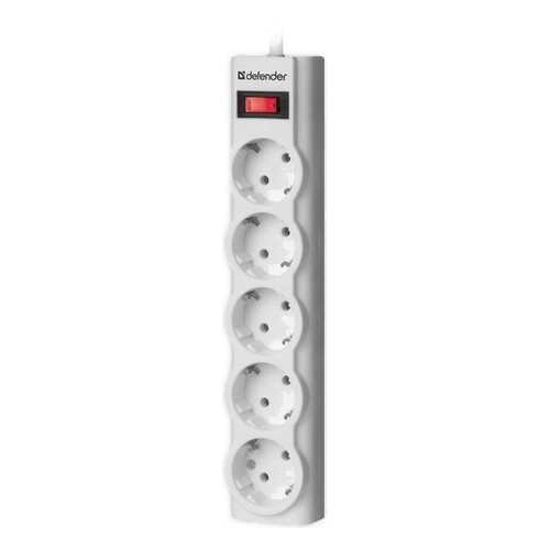 Сетевой фильтр Defender ILS 351 5 розеток, 1,8 м, White в Фианит-Ломбард