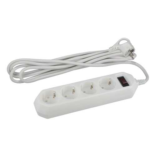 Сетевой фильтр ЭРА USF-M-4es-1,5m-W, 4 розетки, 1,5 м, White в Фианит-Ломбард